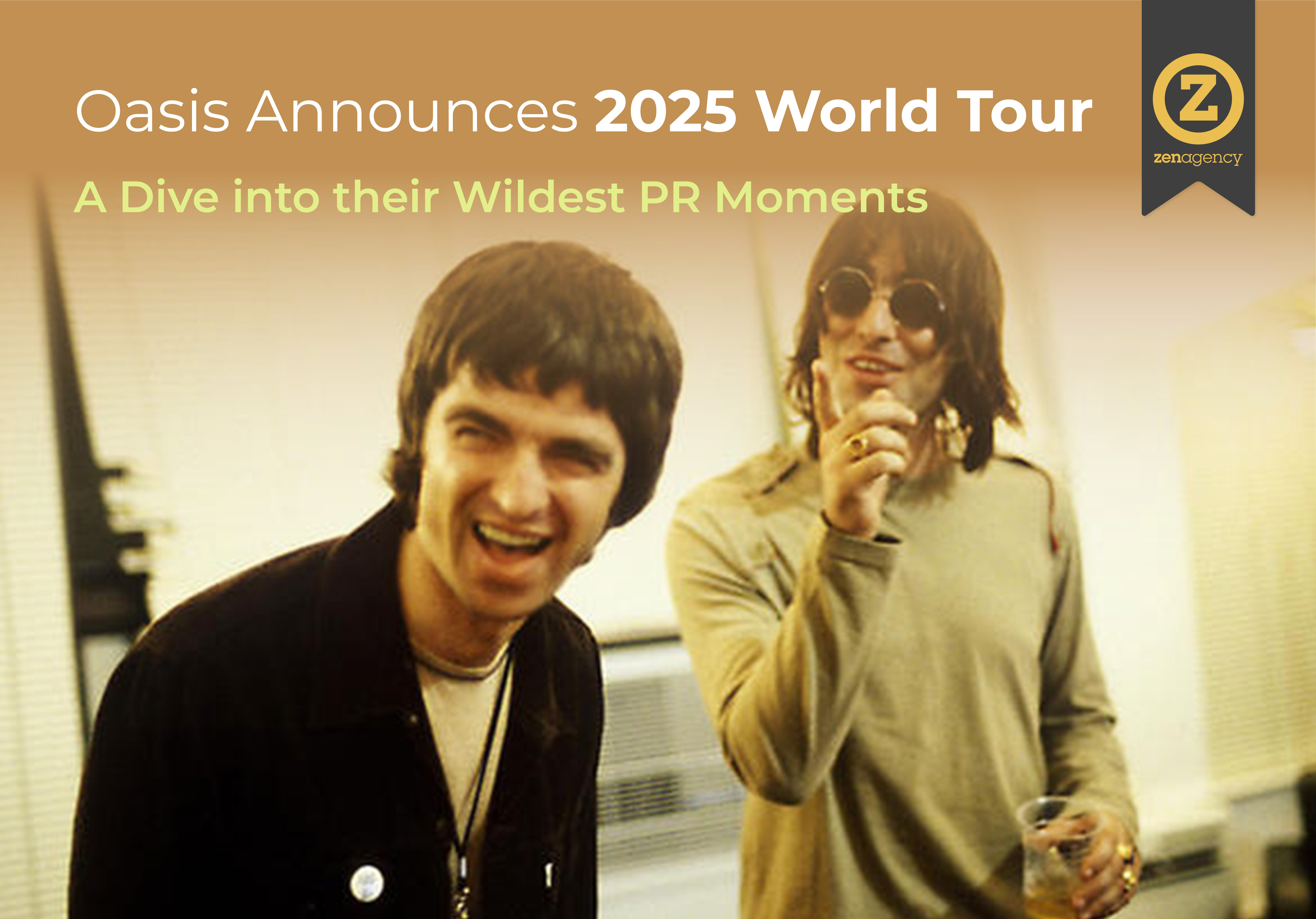 Oasis Announces 2025 World Tour: A Dive Into Their Wildest PR Moments